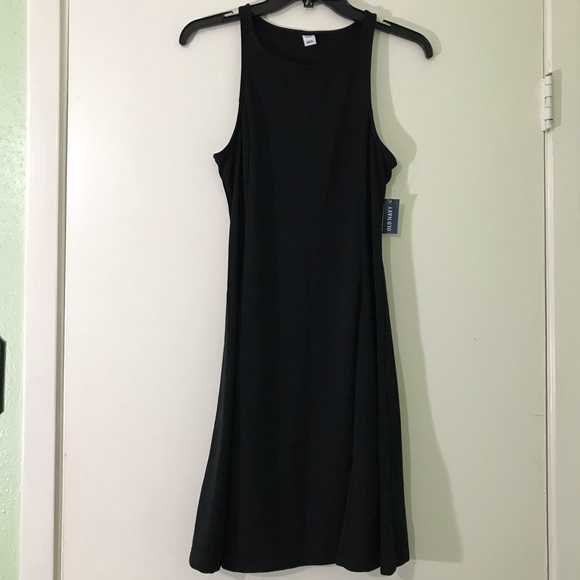 Old navy sleeveless black dress - Picture 1 of 6